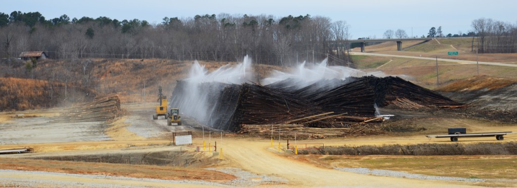 Russell sees the log yard as an added service to his customers and a way to work around quotas.