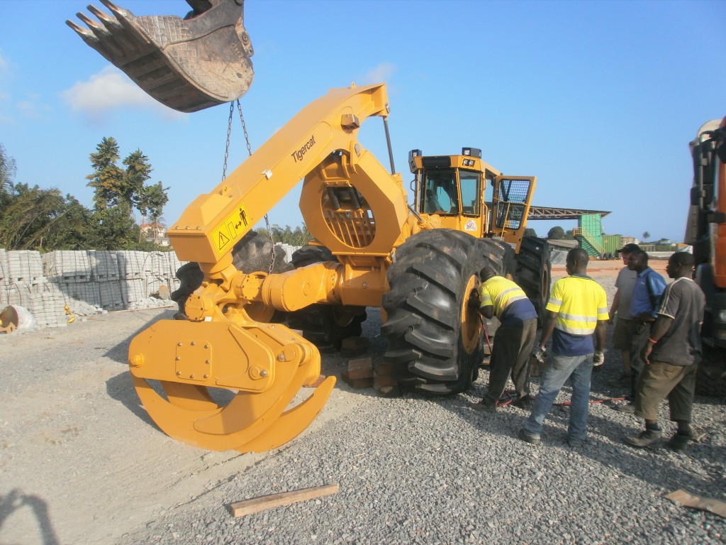 La machine a été assemblée en un jour.