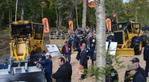 Attendance at the Tigercat stand was excellent during the three-day event.