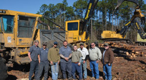 A photo of Dopson Logging's crew