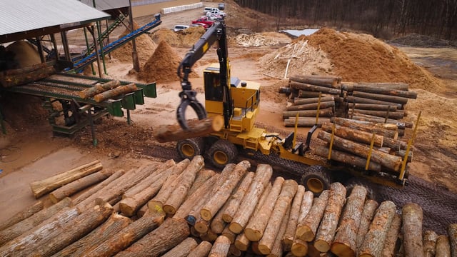 Video Of The 2160 Loader Forwarder Logging Equipment Tigercat