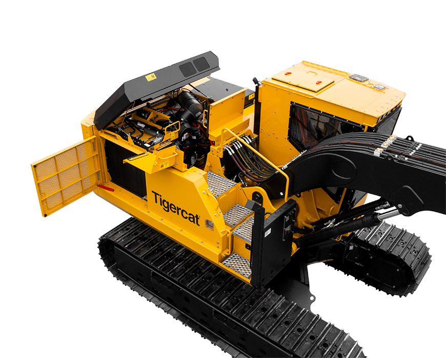 850B engine enclosure