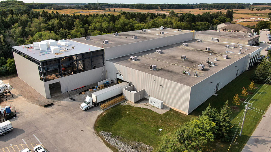 Tigercat drivetrain facility exterior