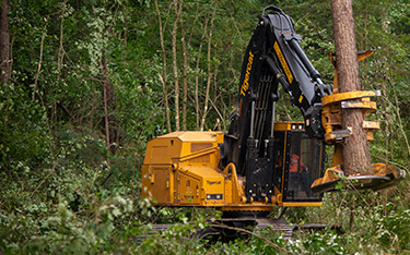 Track Feller Bunchers Swing To Tree Logging Machines Tigercat