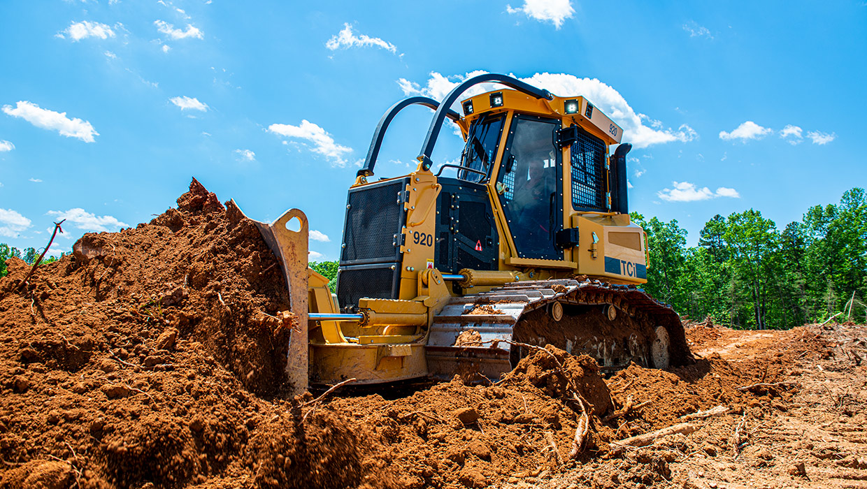 TCi 920 Forestry Dozer working in the field