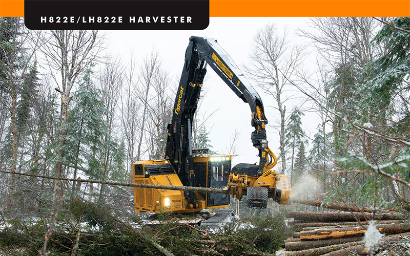 H822E/LH822E Harvester Brochure - Tigercat