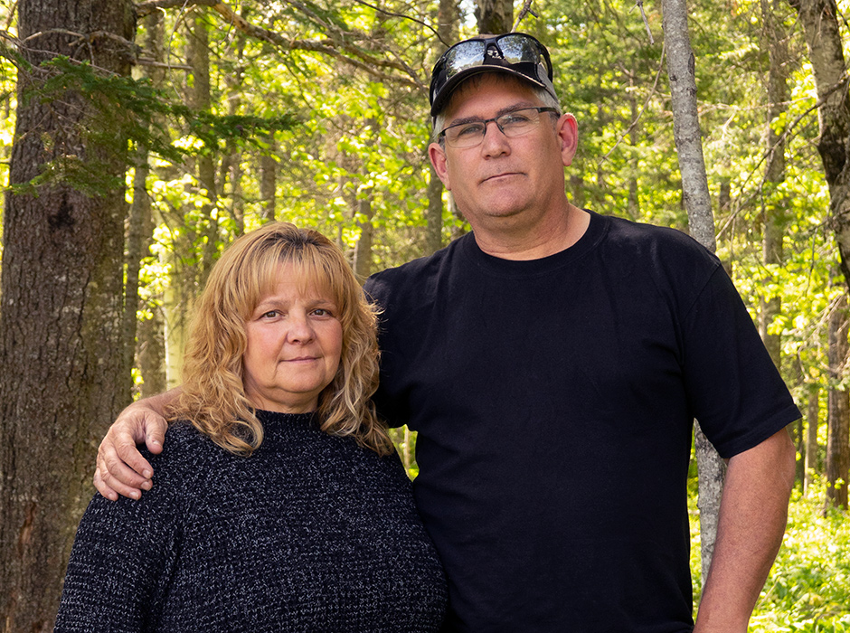 Photo de Sandra et Sean Storey, propriétaires de S & S.