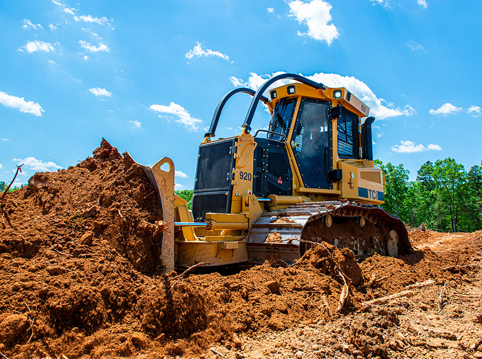 TCi 920 dozer working in the field