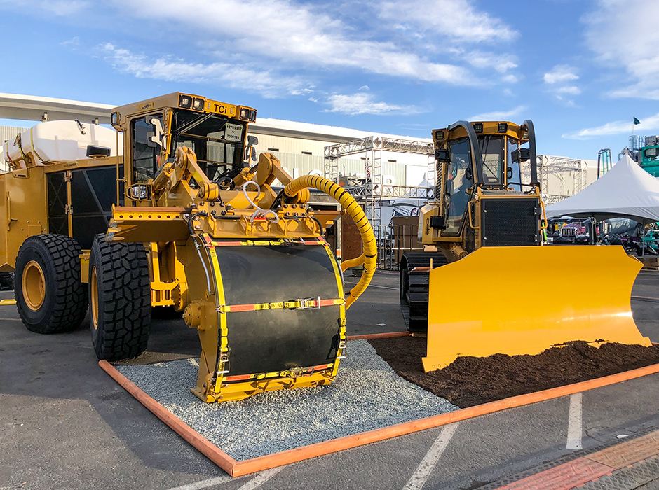 TCi 730 and 920 machines displayed at conexpo