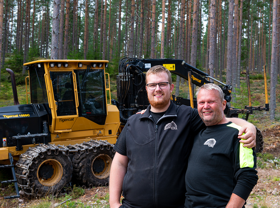 Erik et Niklas Ollas.