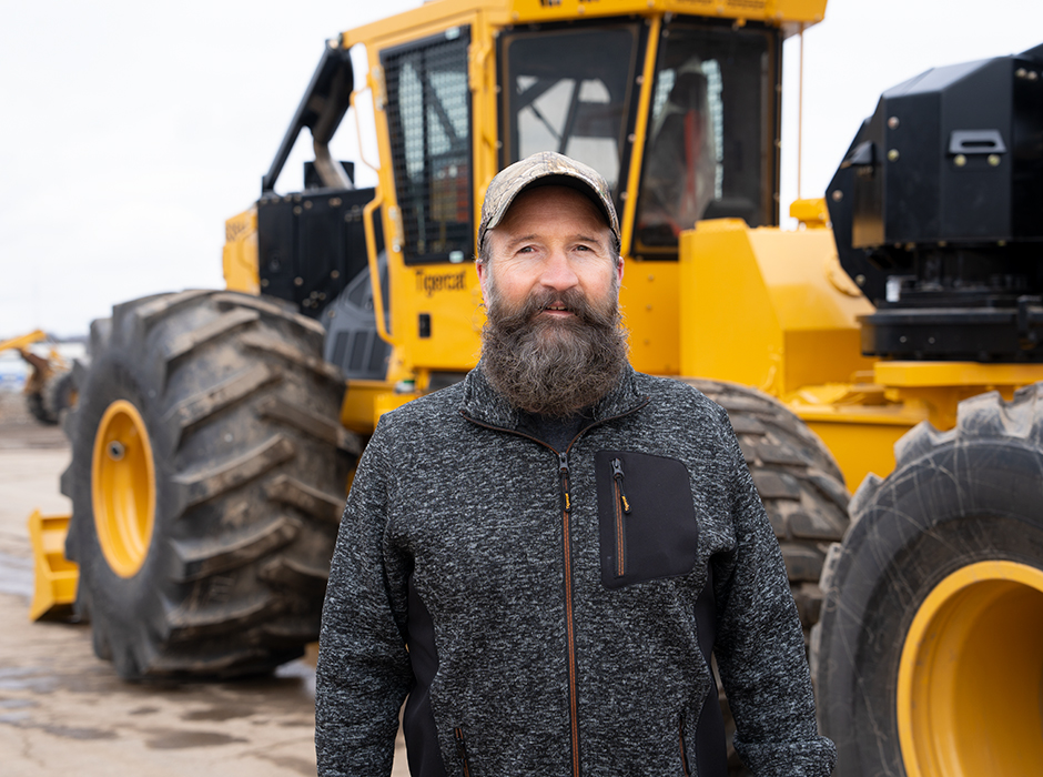 Rob Selby, gerente de distrito de Tigercat