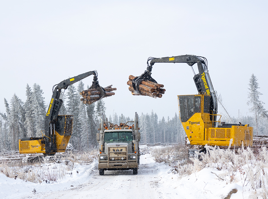 A pair of 865 loggers. 