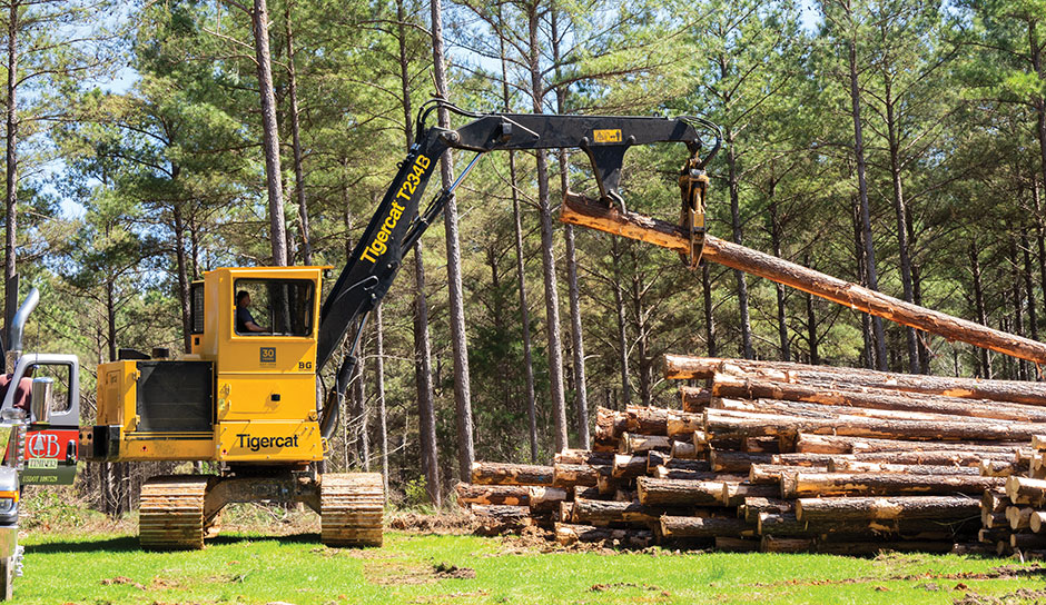 Tigercat track loader