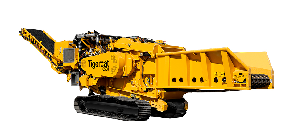 Image of a Tigercat 6500 chipper