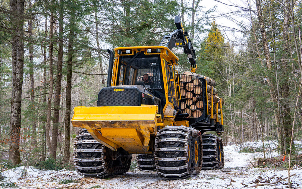 Transporteur 1055C de Tigercat