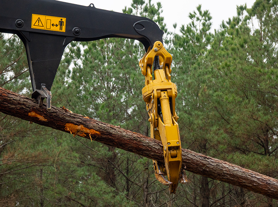 Tigercat loader grapple