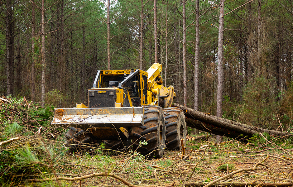 Tigercat skidder