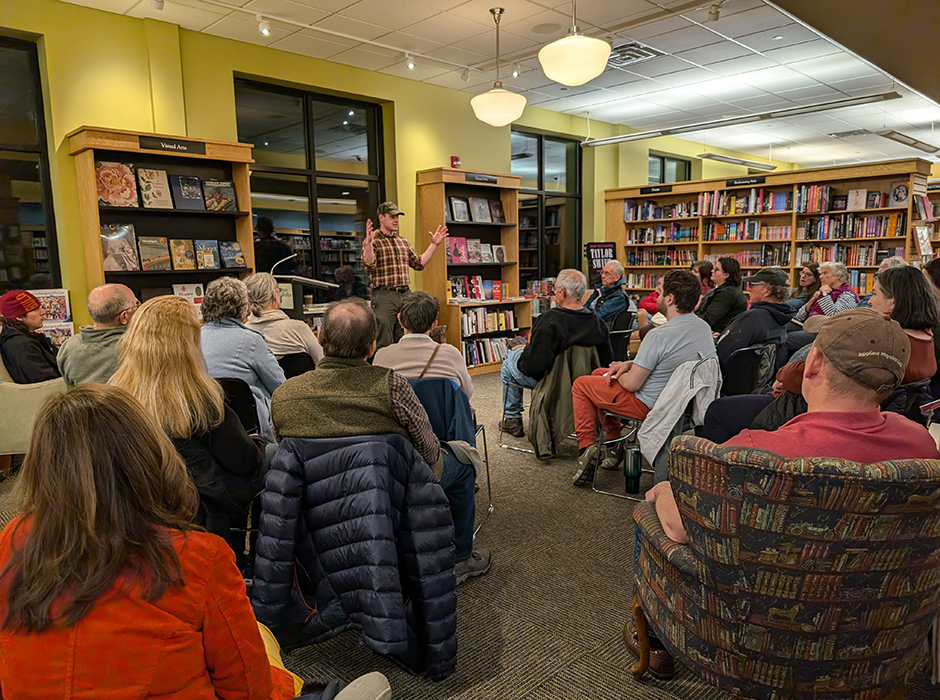 Ethan on book tour