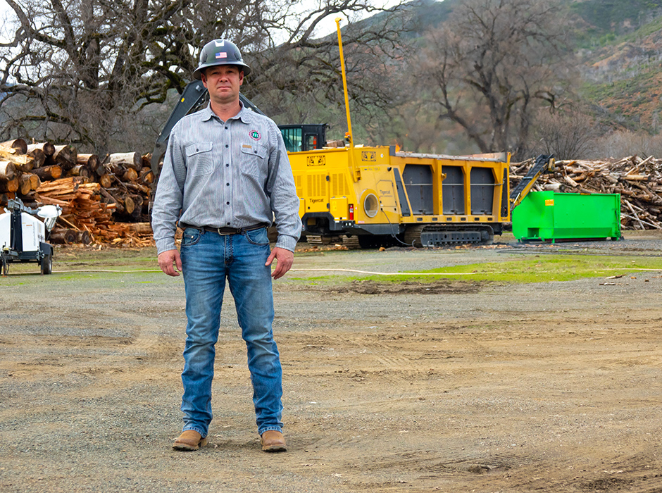Dan Falk, owner of Falk Forestry.