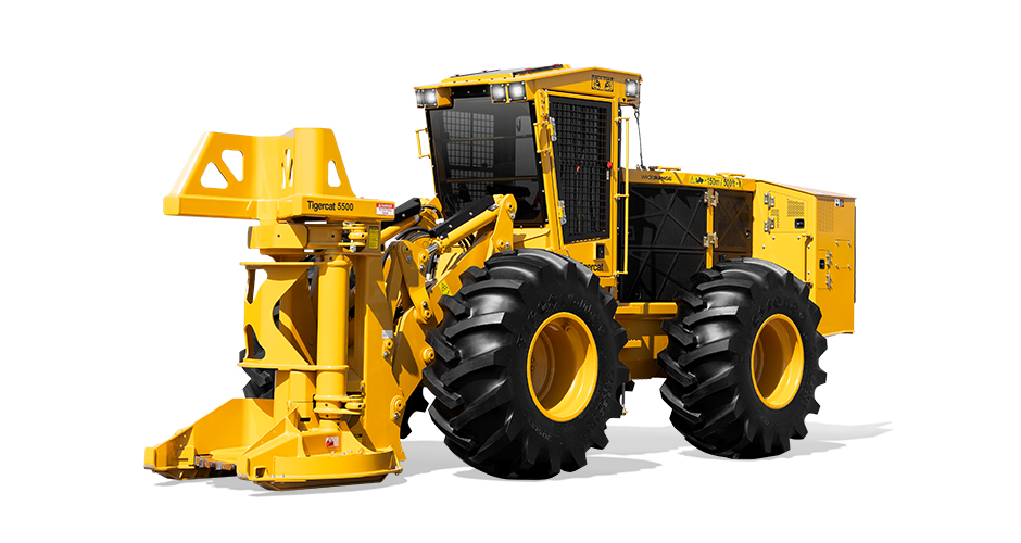 Image of an H-series drive to tree feller buncher