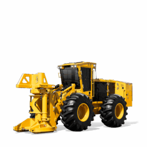 Image of a Tigercat 724H wheel feller buncher