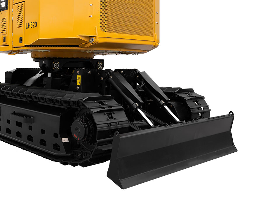 LH820 undercarriage dozer blade
